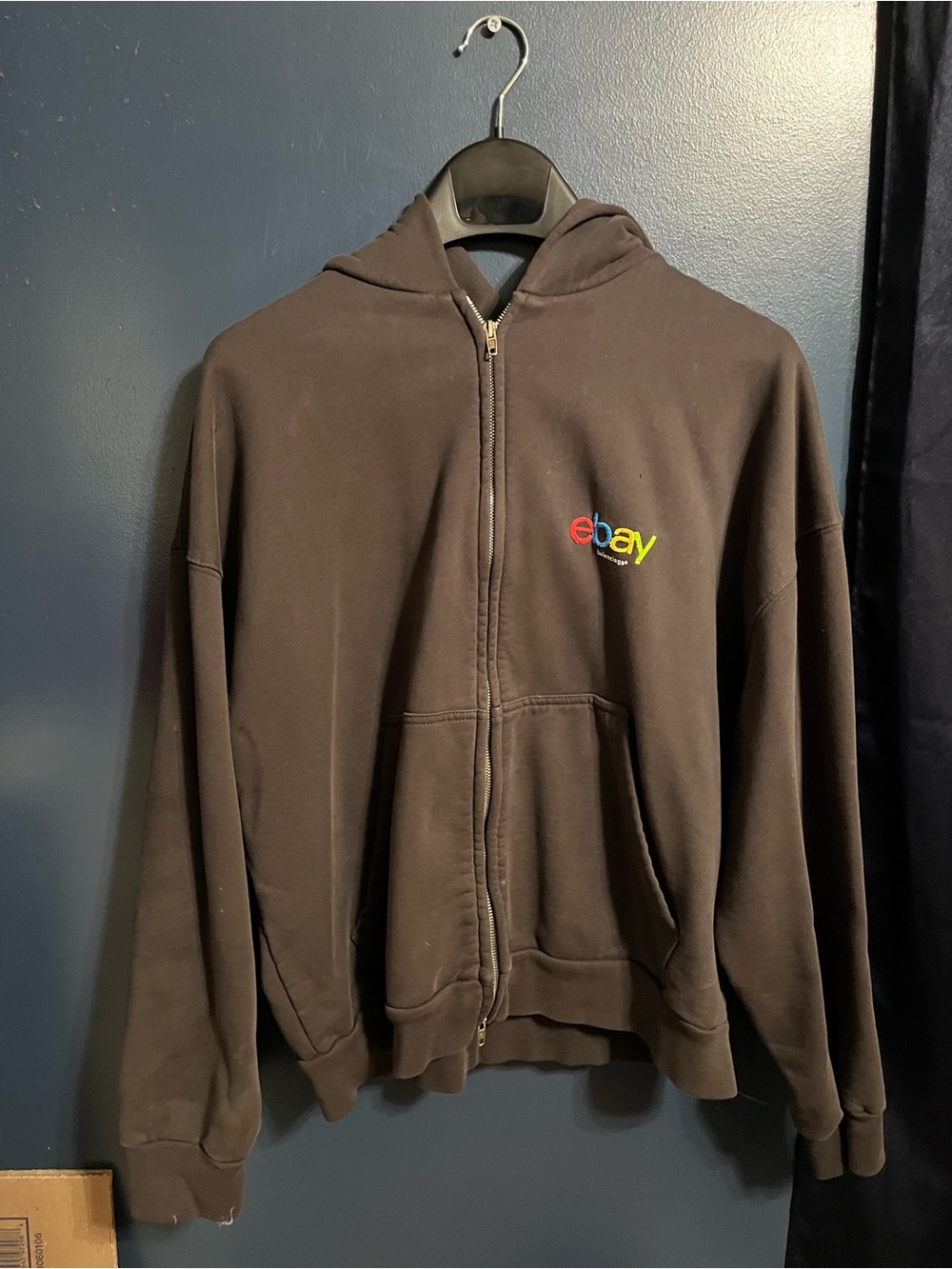 BALENCIAGA EBAY Zip Up Hoodie